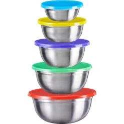 KING Schüssel-Set FUNNY Aus Edelstahl 5 Tlg.