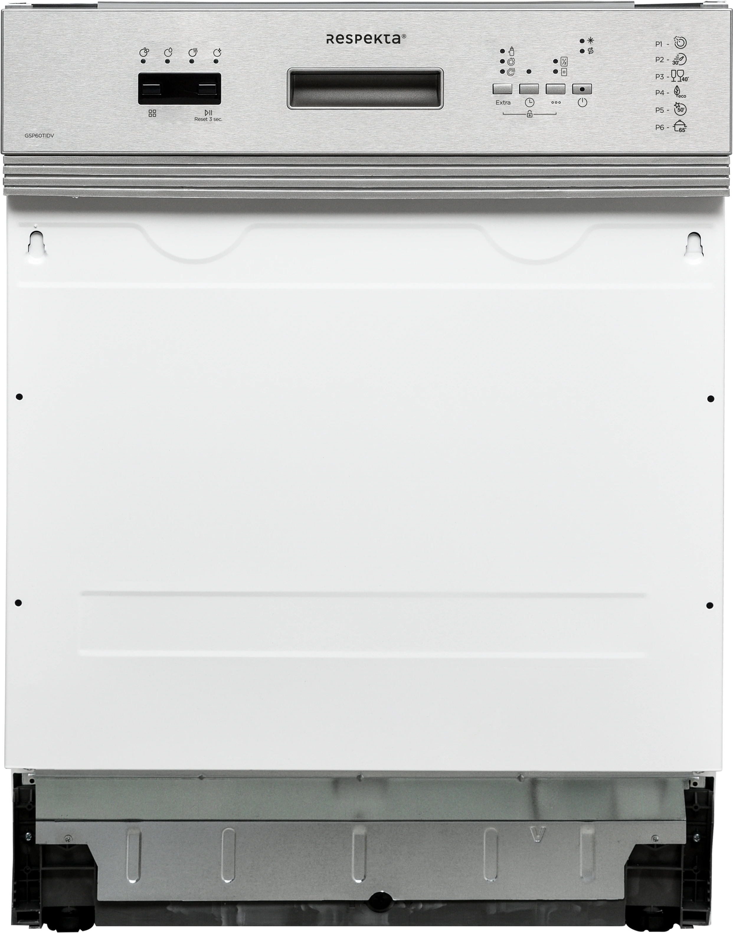 Sanna Einbaugeschirrspüler, 60 Cm, Mit Display, Teilintegriert