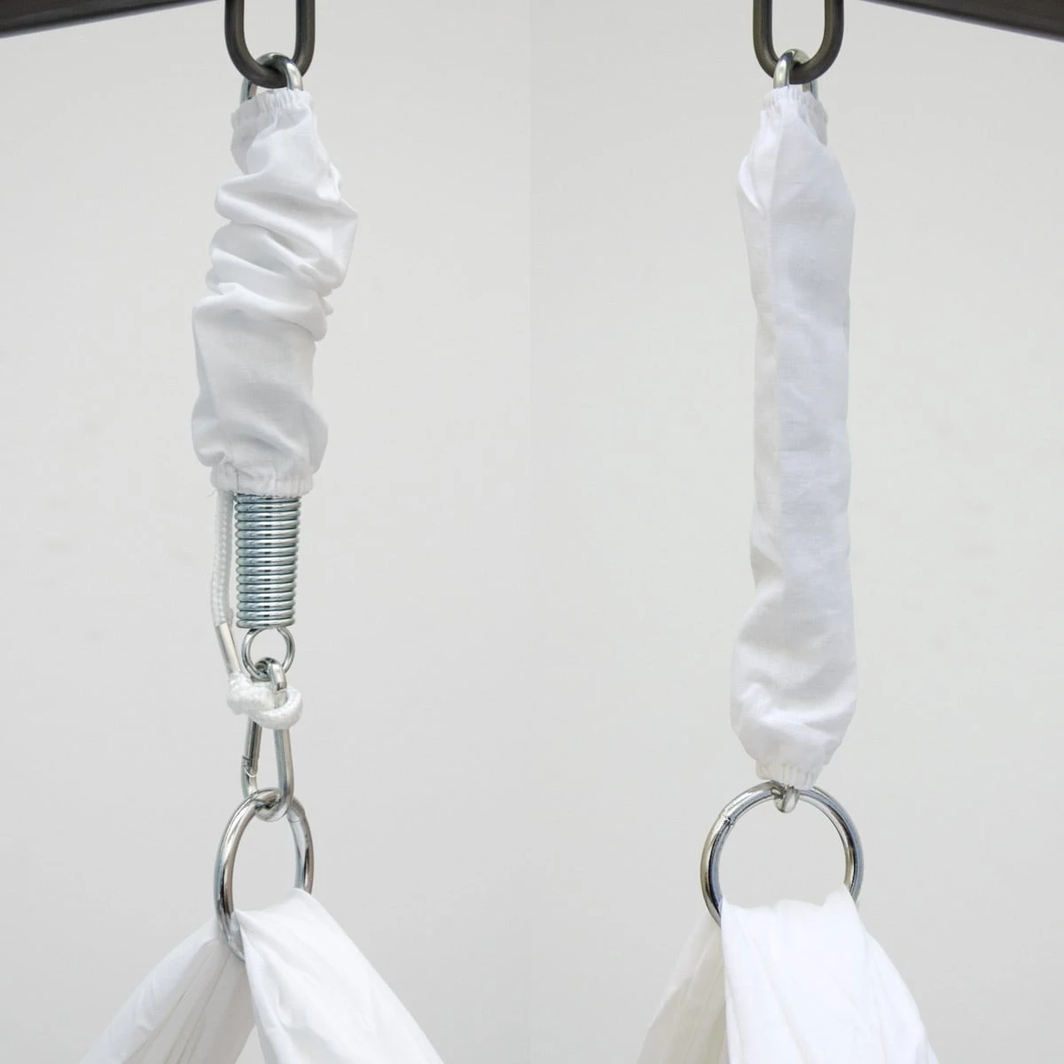 Babyhängematte Baby-Feder-Wiege Mit Spreizstab | 100% Baumwolle Naturstoff | Kinderhängematte Hängew - Image 5