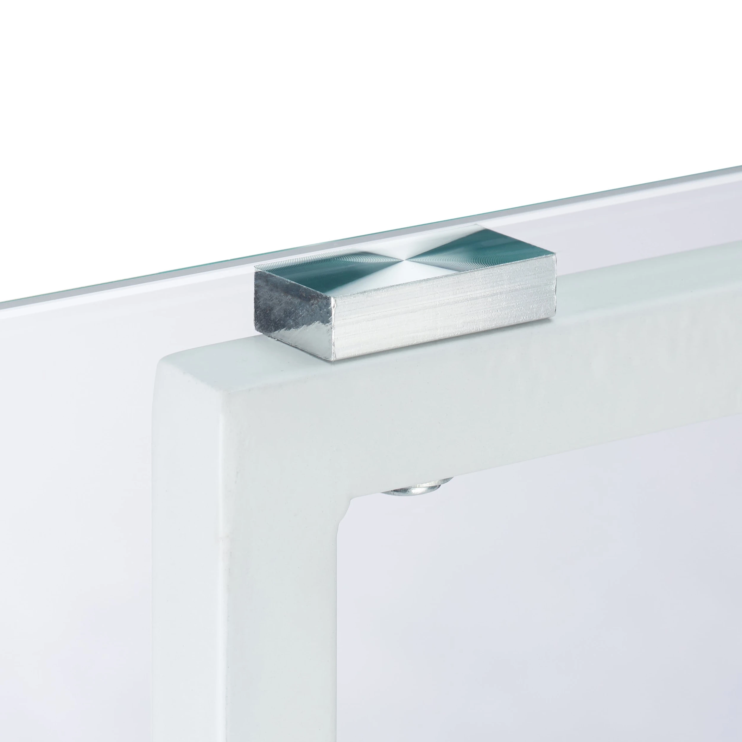 Relaxdays Edler Beistelltisch Aus Metall Und Glas - Image 5