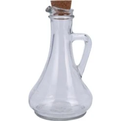 Neuetischkultur Glasflasche Mit Korken Für Essig Oder Öl