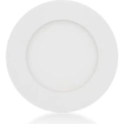 MAXCRAFT LED Panel Strahler Lampe Rund 6W Ø 120 Mm - Kaltweiß