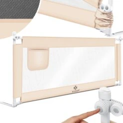 KESSER® Bettgitter Bettschutzgitter Kinderbettgitter Für Kinder Babybettgitter Kinderbettschutzgitter