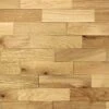 Wodewa Wandverkleidung Holz 3D Optik Eiche Rustikal, Geölt 1m² Wandpaneele Moderne Wanddekoration Holzverkleidung Holzwand Wohnzimmer Küche Schlafzimmer